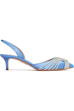 Aquazzura Gatsby 50mm slingback pumps