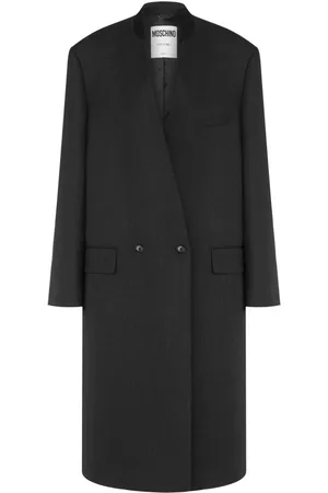 Moschino Single breasted virgin wool coat