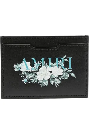 AMIRI Floral card holder