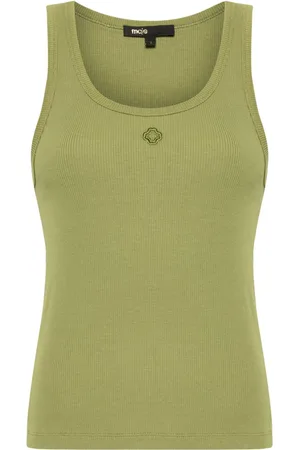 Maje Ribbed tank top