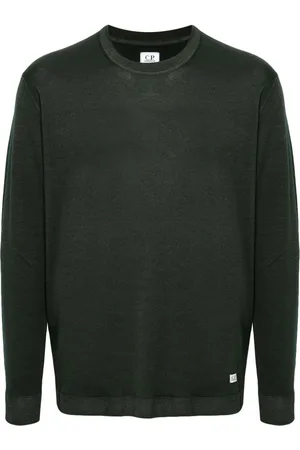 C.P. Company Logo-patch sweater