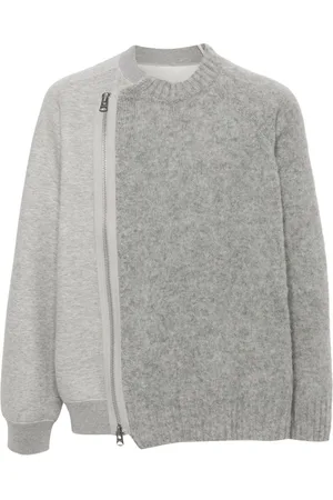 SACAI Panelled-design sweatshirt