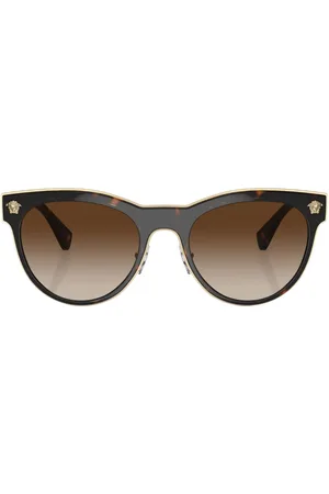 VERSACE Medusa-plaque sunglasses