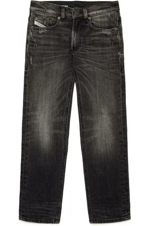 Diesel 2010 mid-rise straight-leg jeans