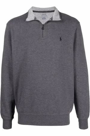 Ralph Lauren Polo Pony-motif zip-up jumper