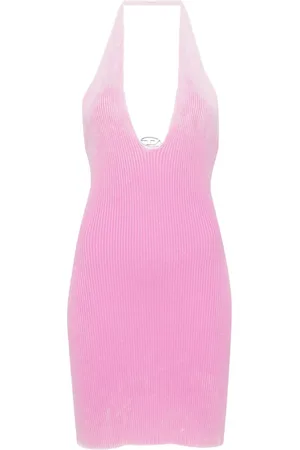 Diesel M-Larisa Oval D-plaque mini dress
