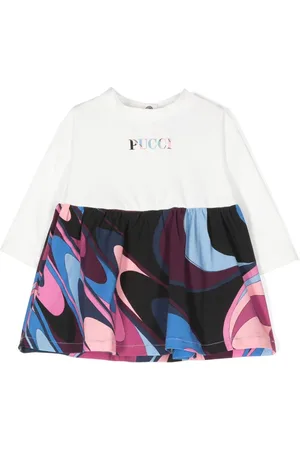 PUCCI Junior Abstract-print dress
