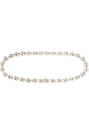 Patrizia Pepe Sculpted chain-link belt