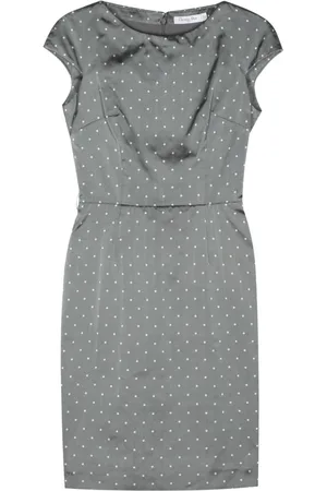Dior 2000s polka-dot midi dress