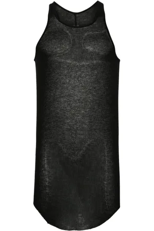 Rick Owens Basic fine-ribbed tank top