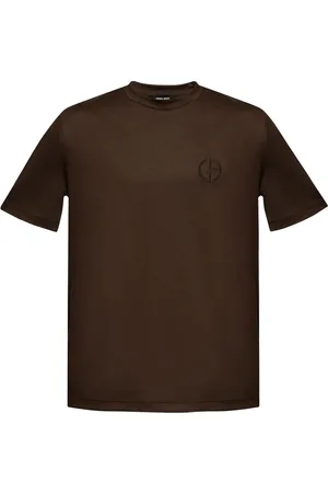 Giorgio Armani Embroidered logo T-shirt