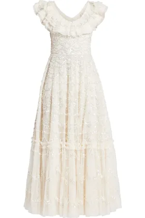 Needle & Thread Everthine sequin-embellished tulle gown