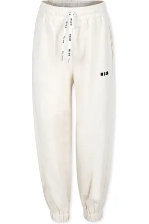 Msgm Logo-embroidered track pants