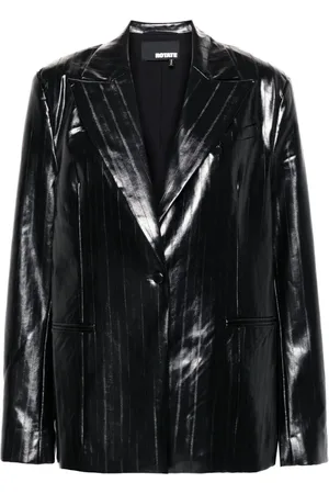 ROTATE Coated blazer