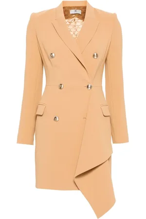 Elisabetta Franchi Double-breasted coat dress