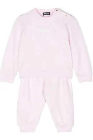 VERSACE Logo-print tracksuit