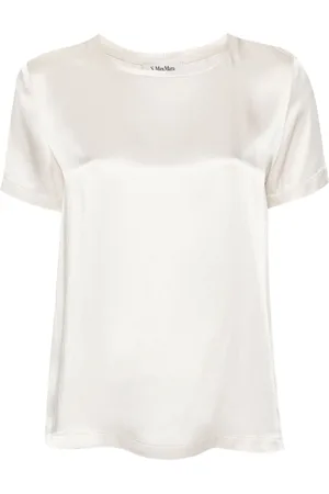 Max Mara Rebecca satin T-shirt