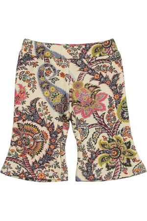 Etro Paisley-print cotton trousers