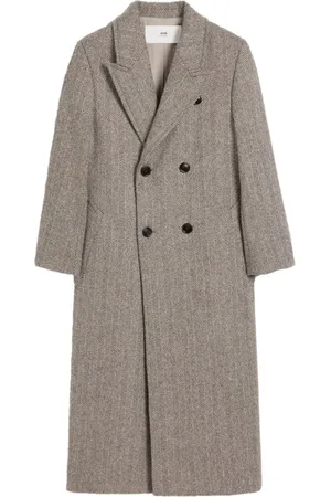 Ami Double breasted wool coat