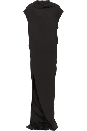 Rick Owens EDFU T asymmetric maxi dress