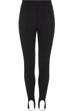 Serafini Raised-seam high-waist leggings