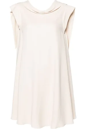 Styland Pointed-collar mini dress