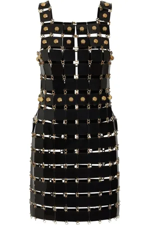 Paco rabanne Stud-detailed minidress