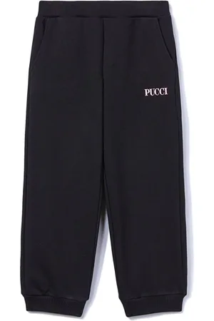 PUCCI Junior Logo-print cotton joggers