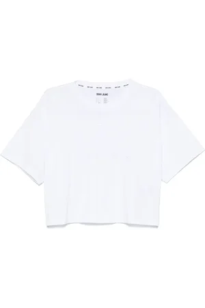 DKNY Embroidered-logo T-shirt