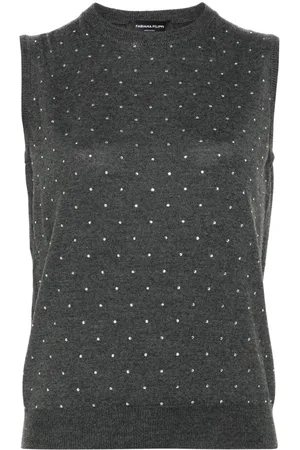 Fabiana Filippi Crystal-embellished vest