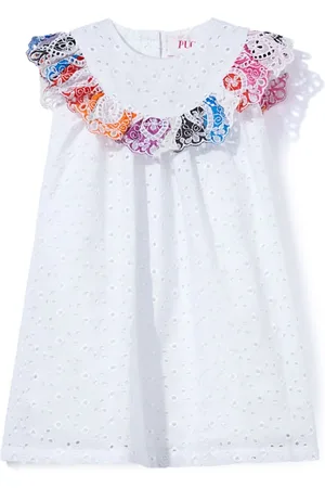 PUCCI Junior Broderie-anglaise dress