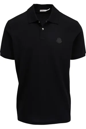 Moncler Logo-patch cotton polo shirt