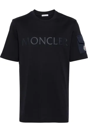 Moncler Laminated-logo T-shirt