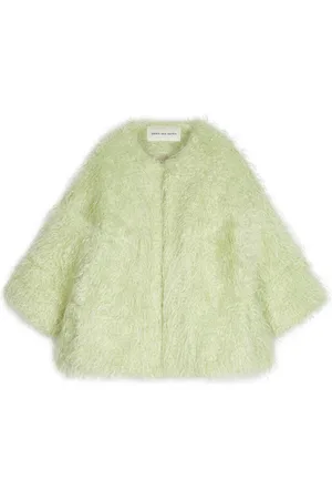 DRIES VAN NOTEN Mohair oversize jacket