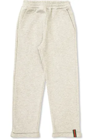 Gucci Logo-patch cotton track pants