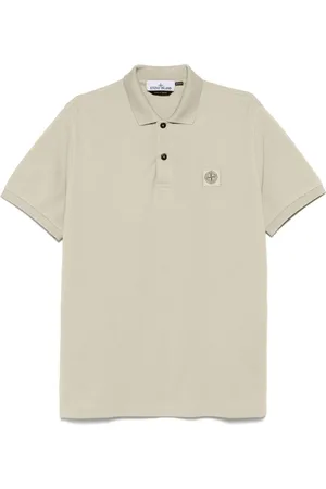Stone Island Compass-patch polo shirt