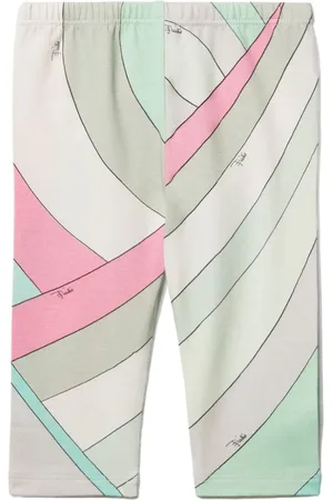 PUCCI Junior Iride-print leggings