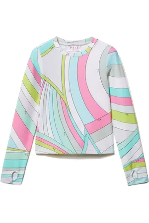 PUCCI Junior Iride-print T-shirt