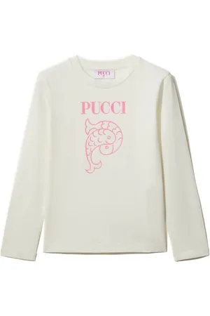 PUCCI Junior Logo-print cotton T-shirt