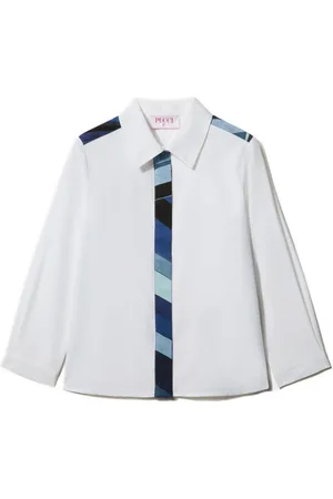 PUCCI Junior Iride-print shirt