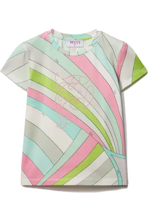 PUCCI Junior Iride-print T-shirt