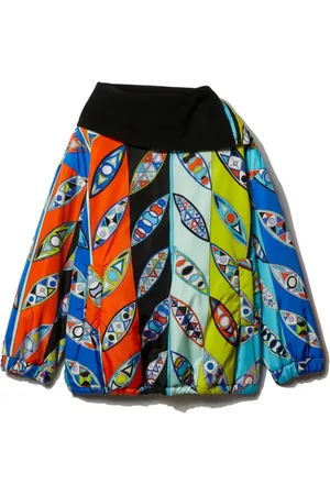 PUCCI Junior Girandole-print jacket