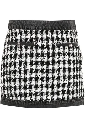 Liu Jo Bouclé denim mini skirt
