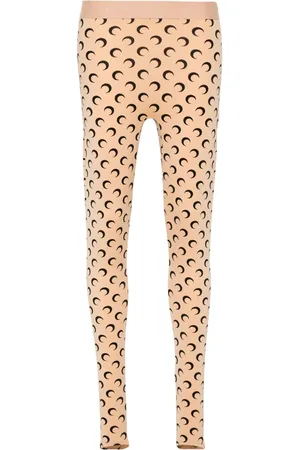 Marine Serre Moon jersey leggings