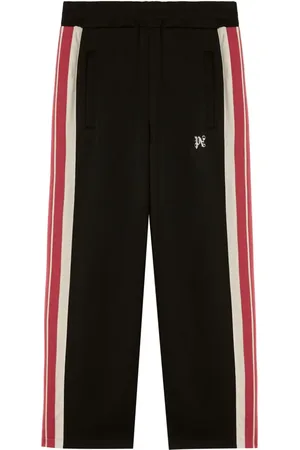 Palm Angels Monogram-embroidered track pants