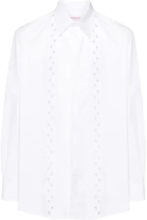 VALENTINO GARAVANI Scallop-detail shirt