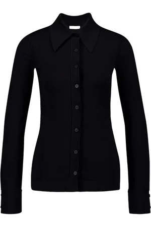 Salvatore Ferragamo Pointed-collar cardigan