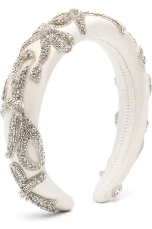 Maison Ava Crystal-embellished hair band