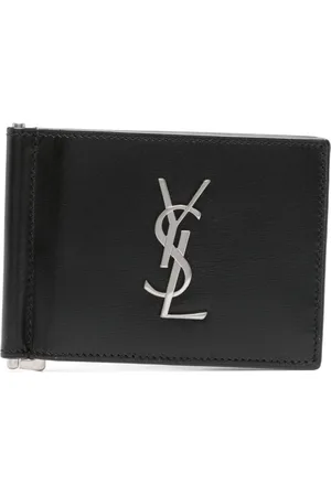 Saint Laurent Cassandre bi-fold leather wallet
