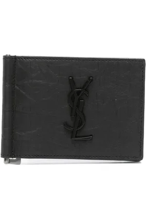Saint Laurent Cassandre bill clip wallet